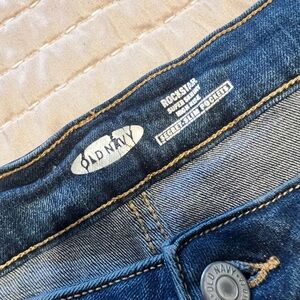 Old Navy Women's Dark Blue Skinny Jeans